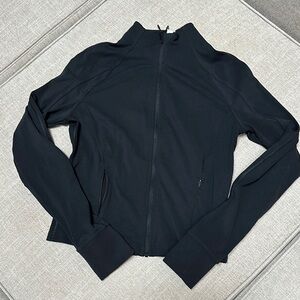 CRZ YOGA Butterluxe Womens Cropped Slim Fit Workout Jacket